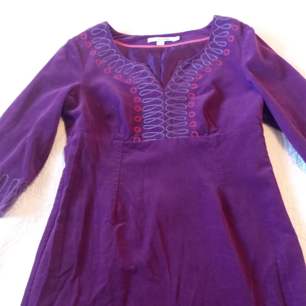 Corduroy Boden dress - size 6